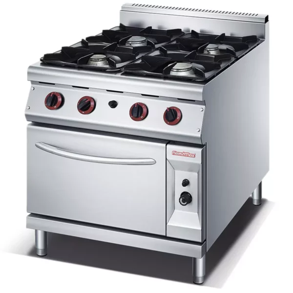 Commercial Kitchen Equipments Gas Restaurant Hotel Cooker with Baking Oven