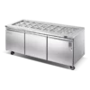 Commercial Stainless Steel Refrigeration Equipment Salad Workbench Refrigerator For Hotel Restaurant