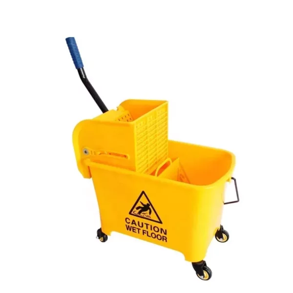 Janitorial Equipment Down Press Small Single Mop Bucket with Wringer Commercial 1