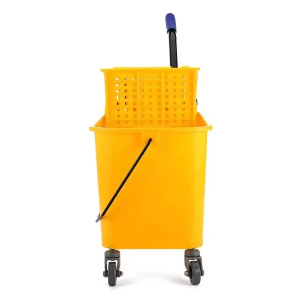 Janitorial Equipment Down Press Small Single Mop Bucket with Wringer Commercial 2