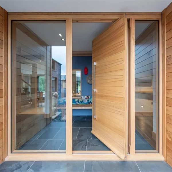 Modern-Style-Luxury-Wood-Door-House-Front-Entry-Pivot-Door