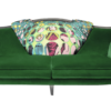 Opus Stupendo Metallica green sofa by carol rampazzi